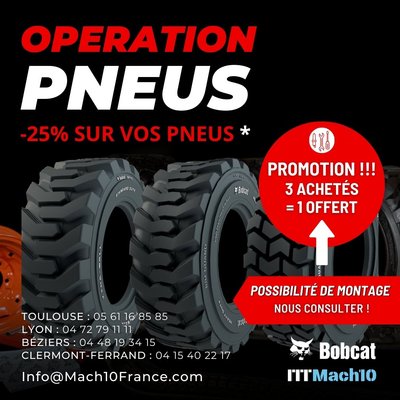 OPERATION Pneus : 3 ACHETÉS = 1 OFFERT