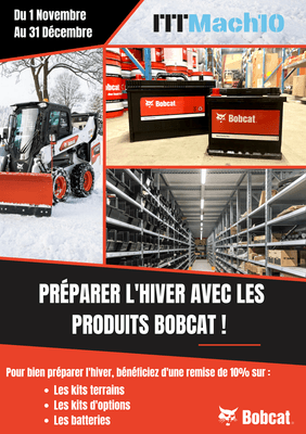 PROMOTION DE FIN D'ANNÉE BOBCAT