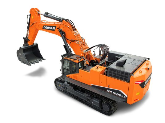 LA PREMIÈRE PELLE DOOSAN DX100LC-7 DE 100T A ÉTÉ VENDUE EN EUROPE