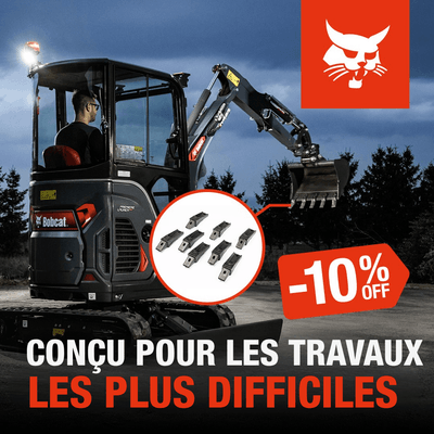 Campagne Avril – -10% sur vos pièces d’usure Bobcat