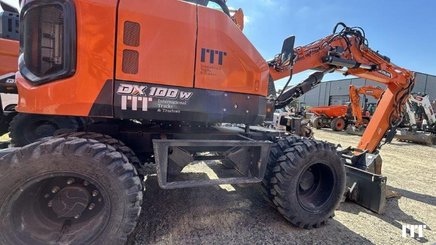 Wheeled excavator Doosan DX100W-7 - 8