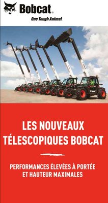 Venez découvrir les nouveaux télescopiques Bob Cat 